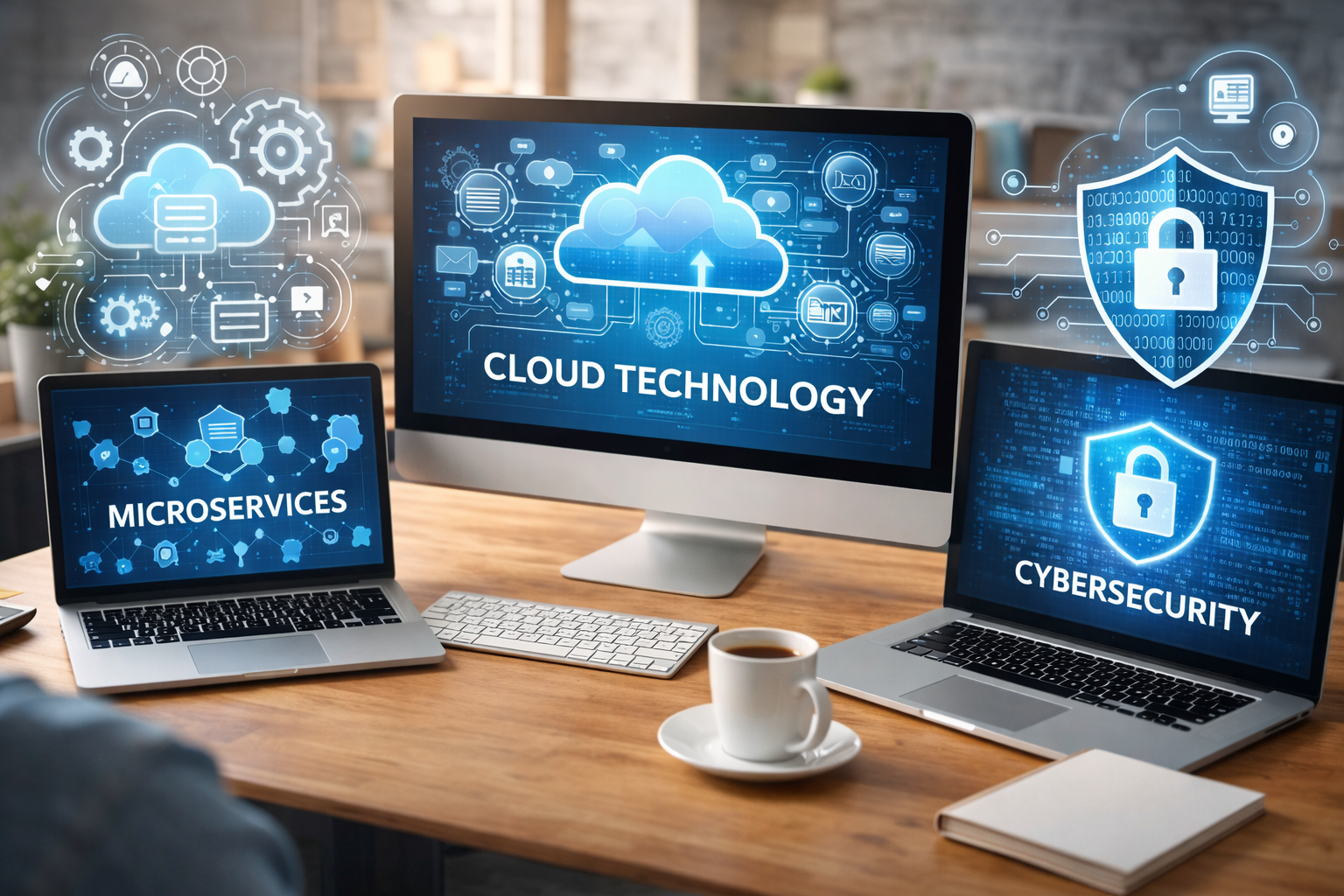 Cloud migration ,microservice implementation,cybersecutiry